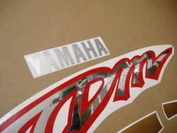 Yamaha TDM 850 4tx 1997 bronze gold decals kit