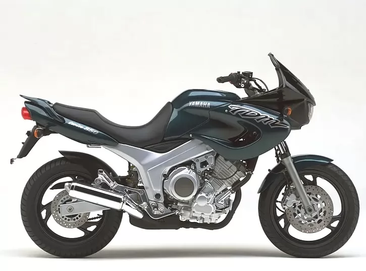 Yamaha TDM 850 4tx 1998 dark green model stickers
