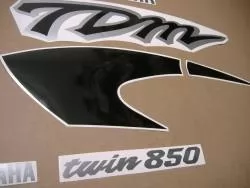 Yamaha TDM 850 4tx 1998 OEM style stickers kit