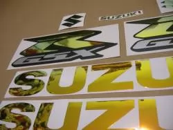 Suzuki GSXR 1000 srad neo chrome logo graphics set