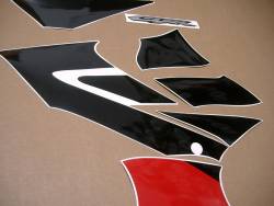 Honda CBR 125R 2005 red complete stickers set