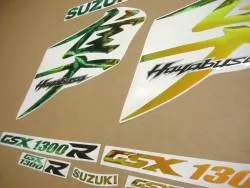 Suzuki hayabusa 1340 neo chrome color changing decals