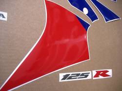 Honda CBR 125R 2006 reproduction sticker set