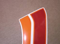 Decals for Honda CB750F 1982 black-orange model