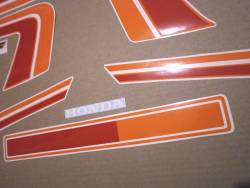 Honda CB 750F 1982 genuine pattern restoration stickers