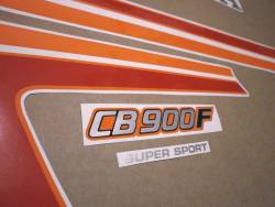 Honda CB 900F 1982 bol d'or replacement decal set