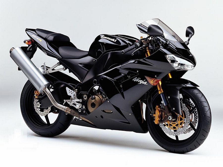 Kawasaki ZX-10R set (full kit) - black version - Moto-Sticker.com