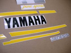 Yamaha FZ 750 2MG 1989 restoration graphics set