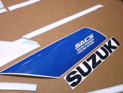 Suzuki GSXR 750 L 1990 restoration sticker set