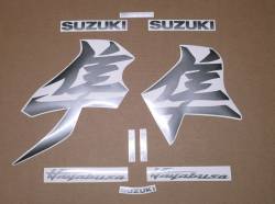 Suzuki Hayabusa 2021 kanji logo decals set