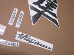 Stickers for Suzuki Hayabusa 2022 white model