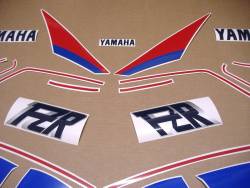 Yamaha FZR 600 1989-1990 genuine style decals