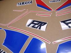 Yamaha FZR 600 1989-1990 oem pattern graphics