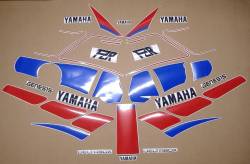 Yamaha FZR600 1989 complete replacement decal set