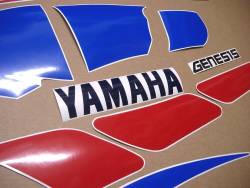 Yamaha FZR 600 1989-1990 oem pattern decals