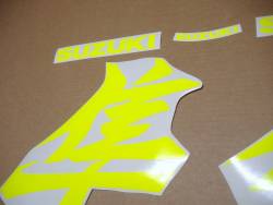 Signal yellow decals for Suzuki hayabusa 2021 m1