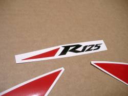 Yamaha R125 2010 genuine pattern decals set