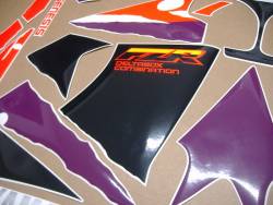 Yamaha FZR 600R 1995 4jh foxeye complete decal set