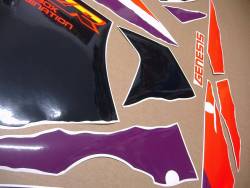 Yamaha FZR 600R 1995 4jh restoration decals set