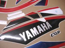 Yamaha FZR 1000 exup 1995 restoration graphics 