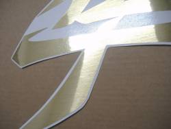 Suzuki hayabusa 2021 m1 brushed gold kanji graphics set