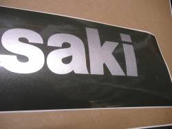 Kawasaki ZX-7 1990 black reproduction sticker set