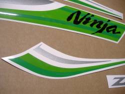 Decals for Kawasaki zx-6r 2010 green version