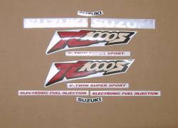 Suzuki TL 1000S 1998 complete stickers set