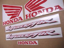 Stickers (genuine pattern) for Honda VFR 2008 Interceptor