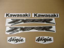 Kawasaki ZX-12R 2004 Ninja red decals kit