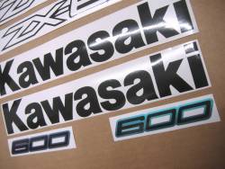 Chameleon decals for Kawasaki zx6r 600 ninja 2014