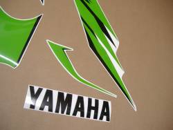 Lime green stickers for Yamaha r6 2006 rj11 