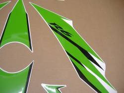 Lime green decals for Yamaha r6 2007 2co