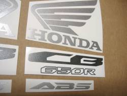 Reproduction stickers for Honda CB 650 R 2019