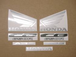 Honda CB 650R 2020 complete logo stickers set