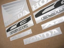 Honda CB 650R 2021 replacement decal set