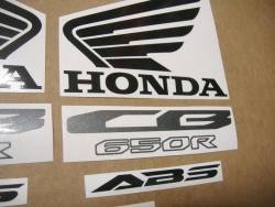 Honda CB 650R 2022 replacement emblems set