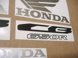 Honda CB650R 2023-2024 complete stickers set