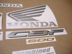 Honda CBF 600S 2007 full logo decals set