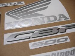 Honda CBF600 SA 2007 replacement emblems set