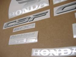 Honda CBF600 SA 2007 replacement sticker set