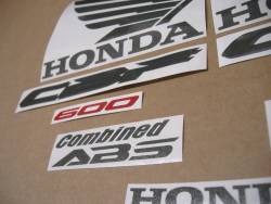 Honda CBF 600 SA 2008 restoration graphics set