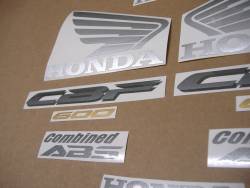 Decals (genuine pattern) for Honda CBF600SA 2008