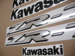 Decals (silver pattern) for Kawasaki ZR-7 1999