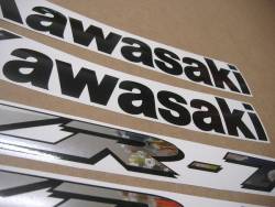 Kawasaki ZR7 1999 full replacement sticker set