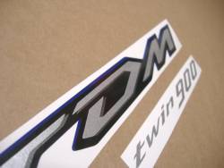 Decals (blue OEM pattern) for Yamaha TDM 900 2004