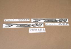 Stickers (black OEM pattern) for Yamaha TDM '05 rn18