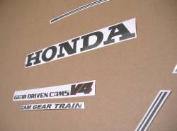 Honda VFR 750f 1987 rc24 OEM replacement sticker set