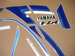 Decals (genuine pattern) for Yamaha FZR1000 1991 Exup