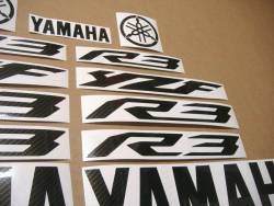 Carbon fiber graphics set for Yamaha YZF R3 300